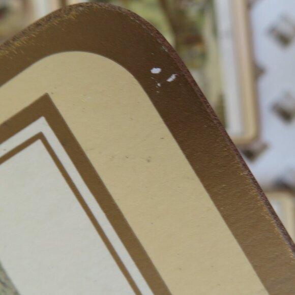 Set 4 Tablemats Old English Inns Vintage (K712) - Picture 7 of 8